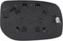 X AUTOHAUX Car Rearview Left Side Non-Heated Mirror Glass with Backing Plate 879090D210 for Toyota Yaris 2006-2012...