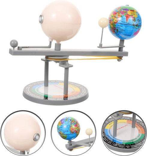 UPKOCH Sun Earth Moon Orbital Model, Kids Solar System Model Orbital Planetarium Model Astronomical Science Educational Kits for Kids Gifts School...