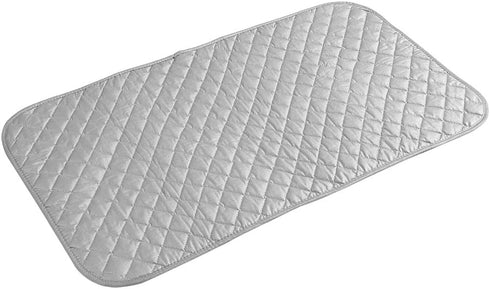 Ironing Pad, 33x19in Portable Foldable Thickened Ironing Pad, Heat Resistant Travel Ironing Mat Blanket for Dryer Countertop and Travelling...
