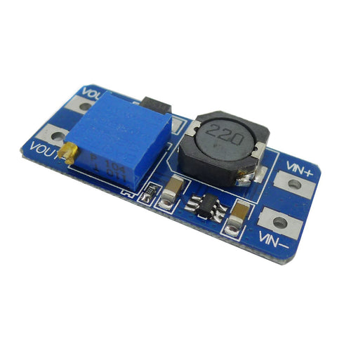 MT3608 DC-DC Step Up Boost Power Converter Adjustable 2A Module Step Up Voltage Regulator Board Input 2-24V to Output 5V-28V (Pack of 5)...