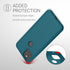 kwmobile Case Compatible with Google Pixel 5a 5G Case - Soft Slim Protective TPU Silicone Cover - Teal Matte...