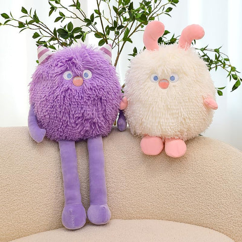 Cute Monster Plush Toy,12.6''Soft Monster Stuffed Animal Plush Pillow,Birthday Halloween Christmas Plush Gifts for Kids Boys Girls (Purple)...