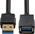DTECH USB 3.0 Extension Cable 10ft Type A Male to Female Adapter with Gold Plated Connector (Black, 10 Feet)...