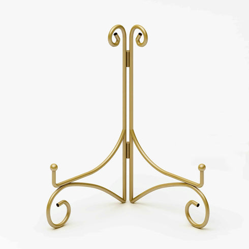 Plate Display Stands with Hinged Folding Design, 8 Inch Picture Frame Stand for Tables, Decorative Easels for Plates, Photos, Cards and Books, 8’’...