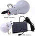 Solar Powered Lamp Portable Led Bulb Lights Solar Energy Panel Led Lighting for Camp Tent Night Fishing Emergency Lights Flash 350LM(Pack of 2)...