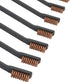 Raiseek Gun Cleaning Brushes 10-Pack Double-Ended Multifunction Brass Nylon Bristle Brushes…...