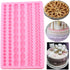 3D Pearl Knit Rope Silicone Mold Fondant Mould Cake Border Decorating Molds Gumpaste Kitchen DIY Baking Decorating Cake Tools Hot...