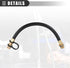 Motoforti Motorcycle Engine Flex Drain Hose, Flexible Oil Drain Tube Extension, for Kawasaki FR730V FX730V FJ180V FS730V, Rubber Aluminum Alloy, B...