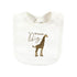 Touched by Nature Unisex Baby Organic Cotton Bibs, Classic Safari, One Size...