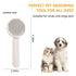 Cat grooming brush, Cat fur brush, Pet hair brush, Dog grooming brush, Dog slicker brushes for grooming, Tool Gently Removes Loose Undercoat, Brus...