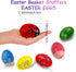 Easter Basket Stuffers, Set of 6 Easter Eggs, Wooden Percussion Musical Shaker Egg for Toddlers Kids Babies Boys Girls Valentines Day Christmas Gi...