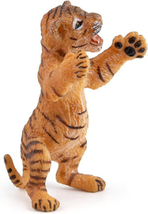 Papo -hand-painted - figurine -Wild animal kingdom - Standing Tiger Cub -50269 -Collectible - For Children - Suitable for Boys and Girls- From 3 y...