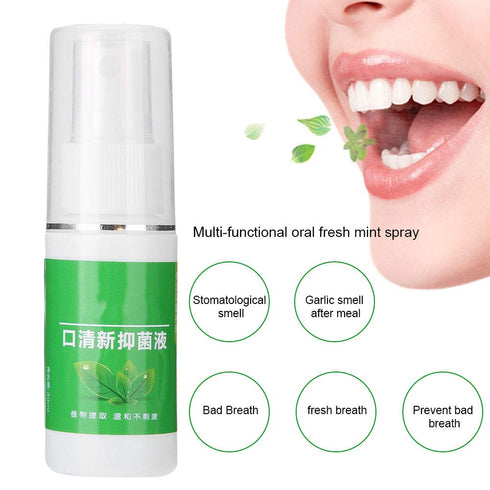 Oral Breath Spray, Fresh Mouth Spray Bad Breath,Breath Freshener Spray, Oral Odor Halitosis Spray,Remove Bad Breath, Mouthwash...