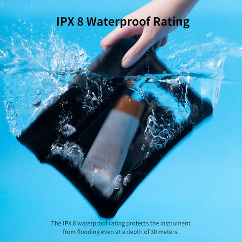 Sinjimoru Clear Waterproof Fanny Pack Dry Bag, Adjustable Strap Floating Crossbody Waist Belt Bag for Swimming Paddling Snorkeling, Lockable Trave...
