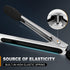 Kitchen Tongs with Silicone Tips, Tongs for Cooking Heat Resistant 600 Degrees Stainless Steel Locking Tongs - 7" 9" & 12 inch Silicone Tongs Non-...