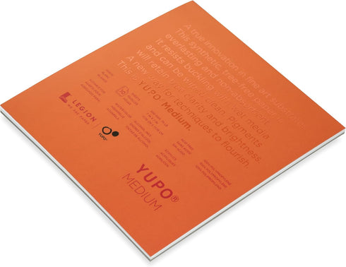 Legion Yupo Synthetic Paper Pad - 7" x 7", Bright White, 10 Sheets...