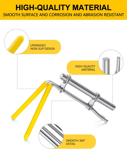 Hydraulic Seal Installation Tools, Hydraulic Cylinder Piston Repair Seal Kit, U-Cup Rod Seal Installation Tool Kits Upgraded Seal Twistor Install ...