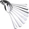 8 Set Soup Spoons Stainless Steel Large Dinner Spoon Tablespoon, Dishwasher Safe No Rust, Home and Restaurant Use, 8 Inch...