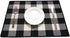 Levinis Cotton Placemats Set of 6- Durable Buffalo Check Place Mats for Kitchen Table- Easy to Care, Machine Washable...
