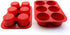 Silicone Texas Muffin Pan 6-Cups, Jumbo Muffin Pan Set of 2, BPA-Free Non-Stick Cupcake Maker, 10.75L x 7.5W for Baking...