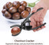 Fdit 2 in 1 Kitchen Quick Chestnut Clip Aluminum alloy Nut Cracker Sheller Nut Opener Plier Nutcracker Chestnut Clip...