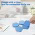 50-Count Facial Sponges Compressed Facial Sponges Natural Facial Cleansing Sponges Pads Cute Flower Shape Exfoliating Sponges for Cleansing Reusab...