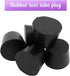 AnRui 6 Pack Solid Rubber Stoppers Tapered Lab Seal Plug 42mm to 50mm Test Tubes Bungs Stopper for Industrial, Laboratory, Home Use...