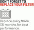 Honeywell HRF-K2 Household Odor & Gas Reducing Pre-filter (Filter K) - 2 Pcs - For Air Purifier...