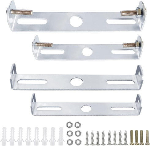 4Pieces Light Fixture Mounting Bracket for Ceiling Pendant Light Crossbar Kit Sconce Mounting Plate with Screws...