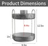 360 Rotating Makeup Organizer Perfume Organizer Skincare Organizers Large Capacity Make up Caddy Shelf,Fits Makeup Brushes,Lipsticks,Skin Care...