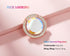 Glitter Bling Bling Phone Ring Holder,Sparkle Phone Ring Grip Artificial Stand with Flat Diamond,Flat Rhinestone Cell Finger Ring for Phones,Pad(R...