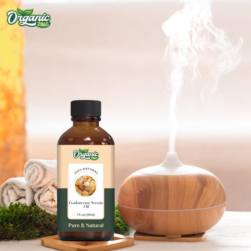 Frankincense Serrata (Boswellia serrata) Oil | Pure & Natural Essential Oil for Skincare, Aroma and Diffusers- 30ml/1.01fl oz...