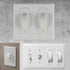Wall Switch Guards Plate Covers Child Safety Security Home Decor (4 Pack), White - Keeps Light ON Or Off Protects Your Lights or Circuits from Acc...