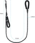 Dog Leash Traffic Double Padded Handles, Comfortable Reflective 2 Handle Strong Leashes Extra Training Control and Walking Lead for Heavy Duty Med...