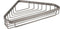 Sturdy Stainless Steel Corner Shower Caddy Basket, 9.5-Inch, Satin Nickel, Wall Mounted – Design House, 588921-SS...