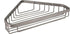 Sturdy Stainless Steel Corner Shower Caddy Basket, 9.5-Inch, Satin Nickel, Wall Mounted – Design House, 588921-SS...