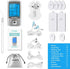 24 Modes Tens Unit Muscle Stimulator, Rechargeable Tens Machine with 8 Electrode Pads (American Gel), Electric Pulse Massager for Pain Relief Ther...