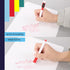 2 Pack Magnetic Dry Erase White Board for Fridge, Small Whiteboards with 6 Markers and 1 Eraser for Refrigerator, Mini Notepads for Kids and Stude...
