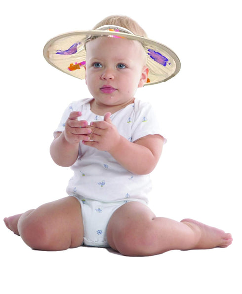 SWEETIE Safe Shampoo Shower Bathing Protection Bath Cap Soft Visor Hat for Toddler, Baby, Kids, Children PINK (PINK)...