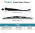 Rear Windshield Wiper Arm Blade Set for Dodge Grand Caravan 2008-2010, for Chrysler Town & Country 2008-2010 minivan Back Windshield Wiper Assembl...