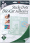 Sticky Dot Die-Cut Adhesive Sheets-8.5x11 8/Pkg...