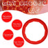Adjustable Silicone Pie Crust Shields - Baking Protectors Cover Ring Fits 8-11.4 Inch Pies...