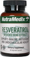 NutraMedix Resveratrol Capsules - Bioavailable Antioxidants Supplement from Red Wine Extract + Grape Skins - 200mg Japanese Knotweed for Immune & ...