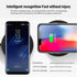 Wireless Charger Ultra Slim 10W Fast Wireless Charging Station Black Qi-Certified?Universal Wireless Charging Station Pad Compatible with Smart Ph...