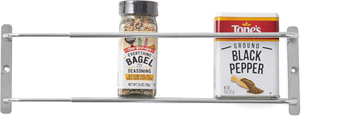 Nifty Solutions Spice Racks (Door/Wall Stainless Steel Spice Rack)...