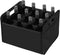 12 Bottle Wine Carrier, Collapsible Wine Bottle Storage Box Premium Felt Liquor Bottle Tote with Handles for Travel/Party/Picnic/Vacation, Black...
