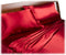 Royal Opulence Divatex Home Fashions Satin King Sheet Set, Red...