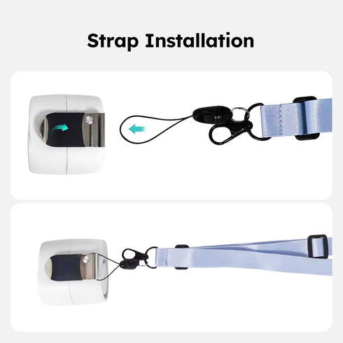 Mr. Young Portable Waist Clip Fan - Ultra-Quiet, 3-Speed Adjustable, Turbo Design, USB-C Rechargeable, Pocket-Sized with 1-Inch Clip, 10+ Hours Ba...