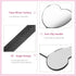 Large Lash Mirror for Eyelash Extension?Detachable Eyelash Mirror Stainless Steel Eyelash Makeup Mirror lash Extension Supplies & Tool...