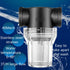 Sediment Filter 3/4 Female Thread Inline Filter Strainer for Garden Hose Pressure Washer RV with 100Mesh Screen Water Pump Strainer Filter...